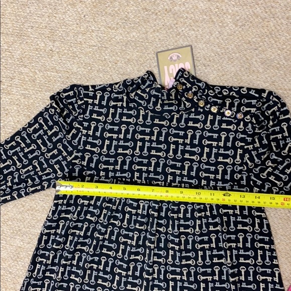 Juicy couture silk key pattern dress - Picture 9 of 11